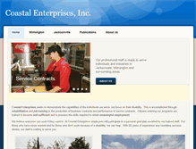 Tablet Screenshot of coastalenterprisesinc.org